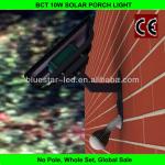 install on the wall 10w led solar porch light BCT-10W