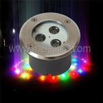 ip68 3w rgb waterproof led inground light MJ-8009