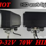 IP68 CE RoHS C-Tick 70w HID xenon work light h11 PD 690