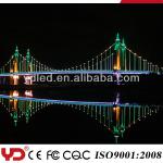 IP68 colorful bridge decorative lighting with long lifespan YD-DGC-40