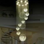 Large size crystal ball chandelier light LT-816