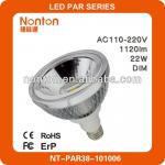 Latest Anti-glare 22W LED PAR38 COB lighting NT-PAR38-101006