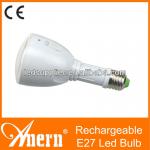 Latest Design 4W E27/E26 led emergency rechargeable light AN-OBL8-4W