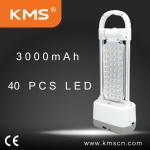 LED Emergency Light with solar charge and USB interface KM-7606