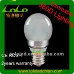 led globe bulb 360d e14 4w TL-bulb