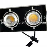 Low Price Recessed COB 2 x 10W LED Grille Spot Light with CE/ROHS JL302S-LED