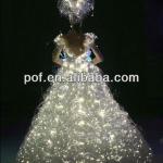 Luxurious Curtain Lighting PMMA fiber optic Decoration DSL018