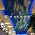 Mall Ceiling Sky Optic Fiber , PMMA plastic optic cable lighting DS276