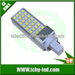 Manufacture LED PL light with 540 lumimous TC-G24-6WA