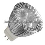 MD-MR11-3X1W GU4.0 Base 3X1W 3W MR11 LED Spot Lamp Cup MD-MR11-3X1W