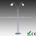 Metal Pedestal Standing Modern Floor Lamp with Halogen Bulbs (F6004-2) F6004-2