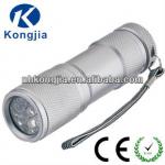 mini aluminium 9 led flashlight KJ-8001-9L