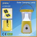 Mobile Charger with 12 LEDs Solar Camping Lamp with Rechargeable Emergency Function-LC2012C LC2012C