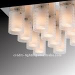 Modern Light Ceiling Fan|Modern Glass Ceiling Lamps and Lighting With Letter CRC1117-16