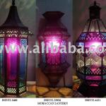 Moroccan Lantern With Coloured Glass BSINTL 0460, 4121, 4521, 33926