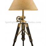 most Popular morden hotel tripod wooden table lamp T2011C T2011C