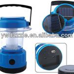 multi-function high power led camping lantern with solar sresky with mobile phone charger SD-2271A