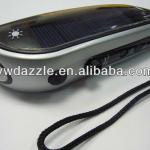 Multifunction dynamo solar flashlight,solar torch with radio and phone charger TNSDT-1404560