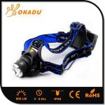 Multifunction Rechargeable T6 CREE LED Headlight OK-HT02