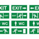 multiple choice of rechargeable Exit led emergency light with good price and CE ROHS approval FS-EXIT