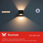 N in 1 Black Aluminum White Led Outdoor Wall Lamp /Outdoor Up Down Wall Lamp / Led Wall Lamp For Projects KT50-WL-B-11