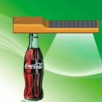 New High Quality Factory Solar Reading Light With Mobile Solar Charger cola lamp