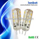 New Silicone SMD3014 230V G4 LED Bulbs ,CE &amp;ROHS LBT-G4-17204.5