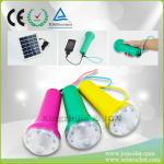 New style super bright with mobile charging led solar torch flashlight JCN-D10A