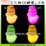 Novelty Soft pvc color changing LED night lights for children W/ CE TS-B012