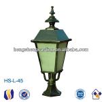 outdoor chinese style cast iron square led wall light HS-L-45