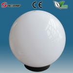 outdoor lighting uvioresistant acrylic outdoor globe Lights globe protection plastique blanc SG150S