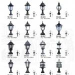 outdoor pillar light (SH-8401~8416) SH-8401~8416