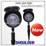 Outdoor solar LED garden lights and solar spotlight