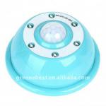 PIR Auto LED Light White Motion Activated 6-LED Light L01