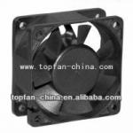 Plastic 60*60*25mm dc 12V radiator fan for LED power supply cooling YM