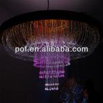 Plastic Optical Fiber LED Chandelier , PMMA chandelier lighting DS385