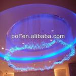 PMMA plastic optical fiber led color changing chandeliers DS601