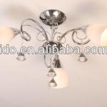 Polished chrome opal glass ceiling lamp ID33156-3