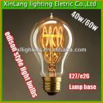 Popular antique vintage E27/e26/B22 edison style light bulbs 40w/60w china supplier XL-B-A19