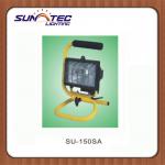 portable halogen floodlight for outdoor lighting SU-150SA portable halogen floodlight