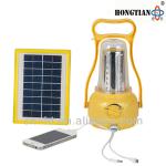 portable led solar light solar lantern with mobile phone charger HT-709