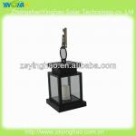 Portable Plastic solar power umbrella light with led candle YH0810