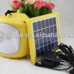 Portable Solar Rechargeable Lantern with Mobile Phone charger BOYO-08D