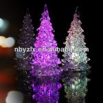 Promptiomal 7 colors mini night light / christmas trees night light LX-NL09