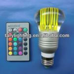 RGB led crystal bulb for new design in crystal lighting CRY-RGB-3W-9