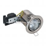 Round pressed steel IP20 Tilt Fire-reted Downlight F1504 GU10