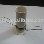 salt lamp holder E14 plastic with spring and plate E14/E27/E12/E26