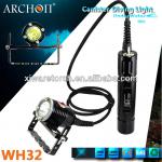 Scuba Diving Torch 1000 lumen archon u2 cree dive light manufacturer WH32