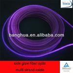 side glow fiber optic multi strand cable JTCV-750-14