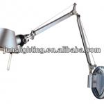 Simple folded hotel beside wall lamp in 2013 MW-3282B